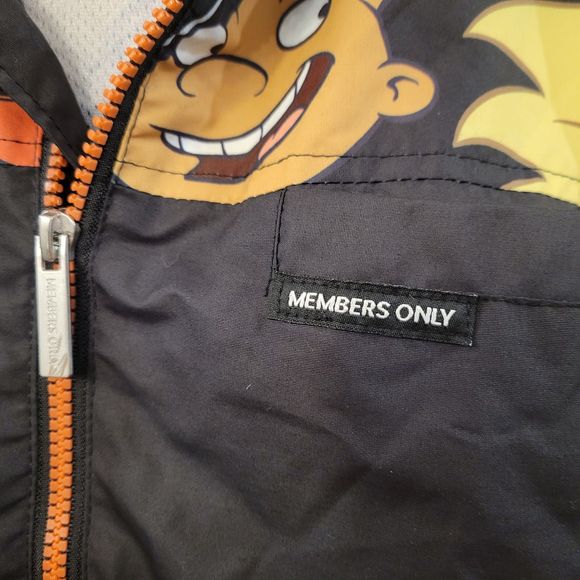Men's Members Only x Nicktoons NICKELODEON WIND JACKET Size XXL - Picture 3 of 6